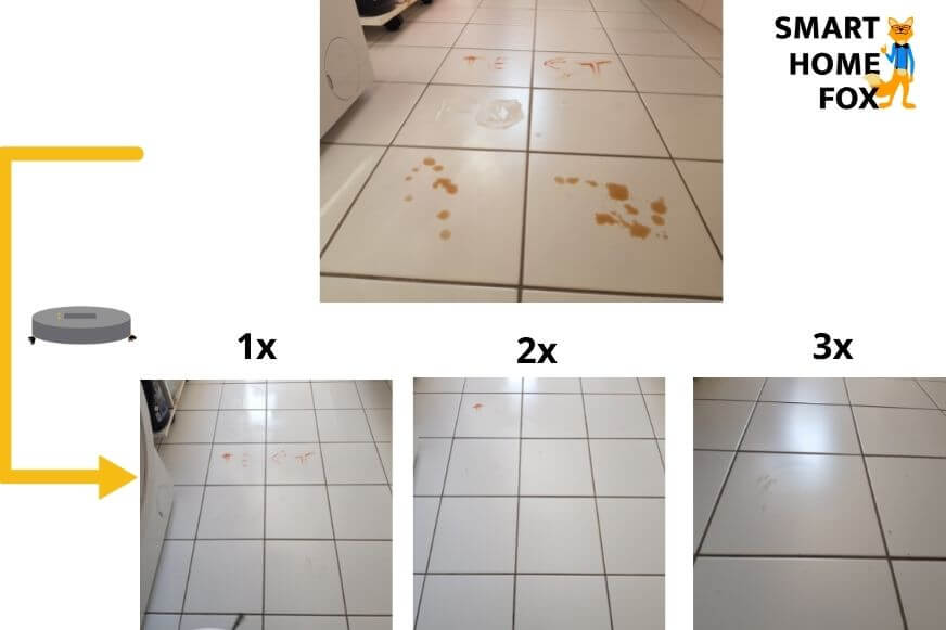 aspirateur robot yeedi mop station test lessivage carrelage